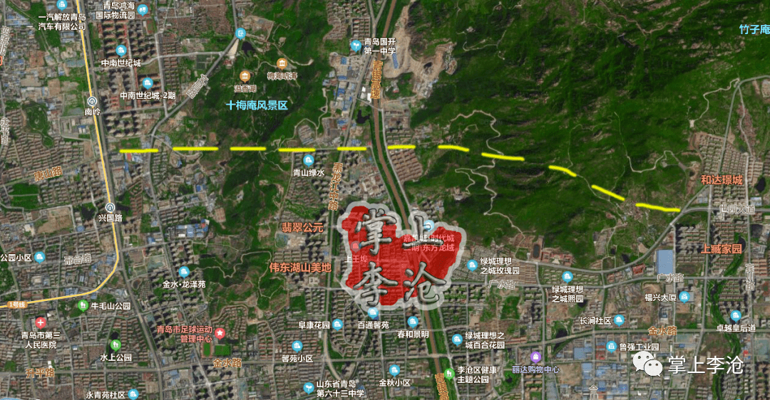 青岛唐山路拓宽规划图图片