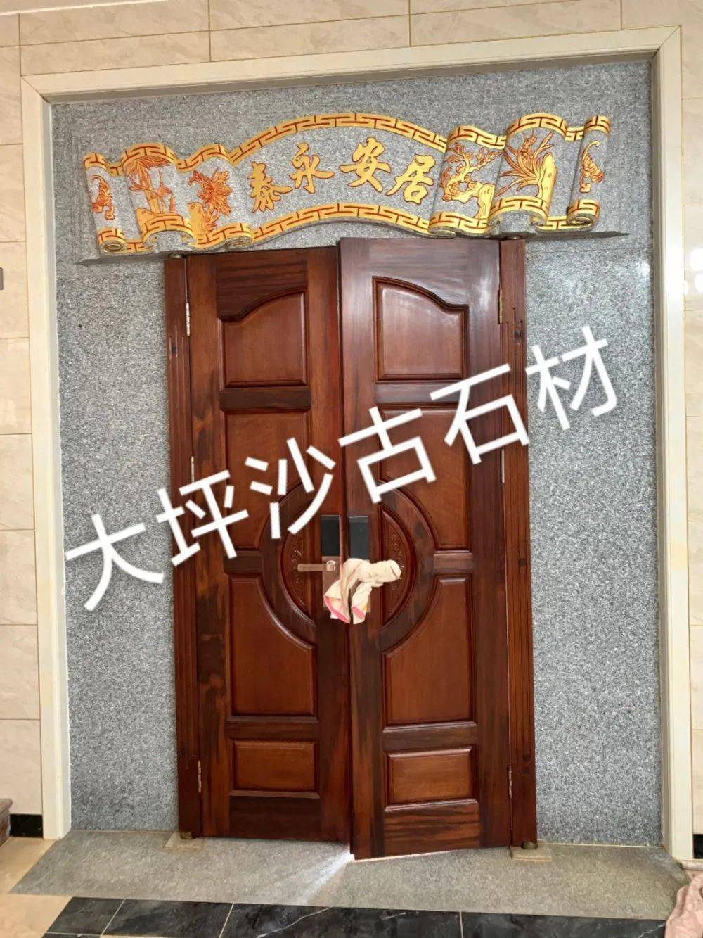 石大门斗为我们潮汕传统民俗文化,只为将我们团队很用心做的大门展示