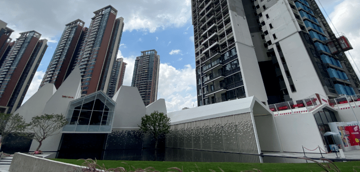 阳光城翡丽山总建面约14.69万㎡,占地面积约4.