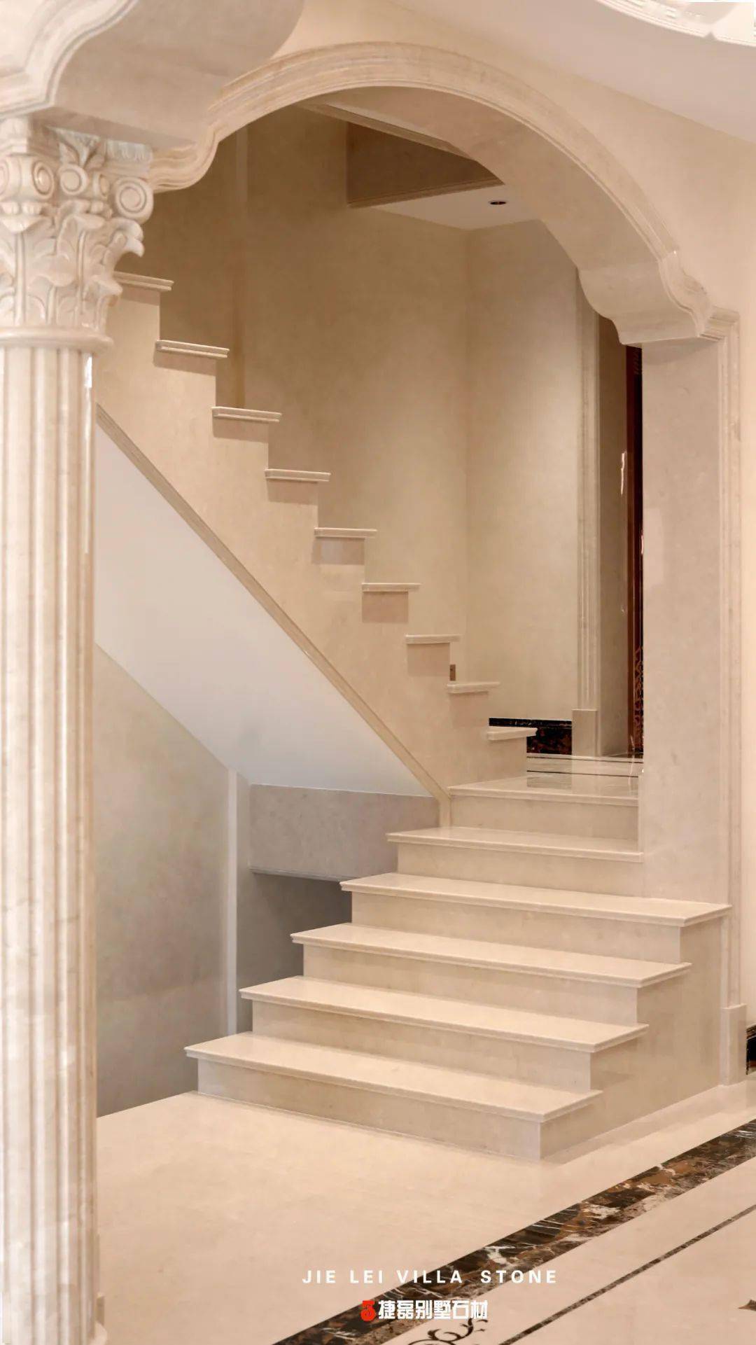 天然大理石打造奢华独栋别墅实景案例