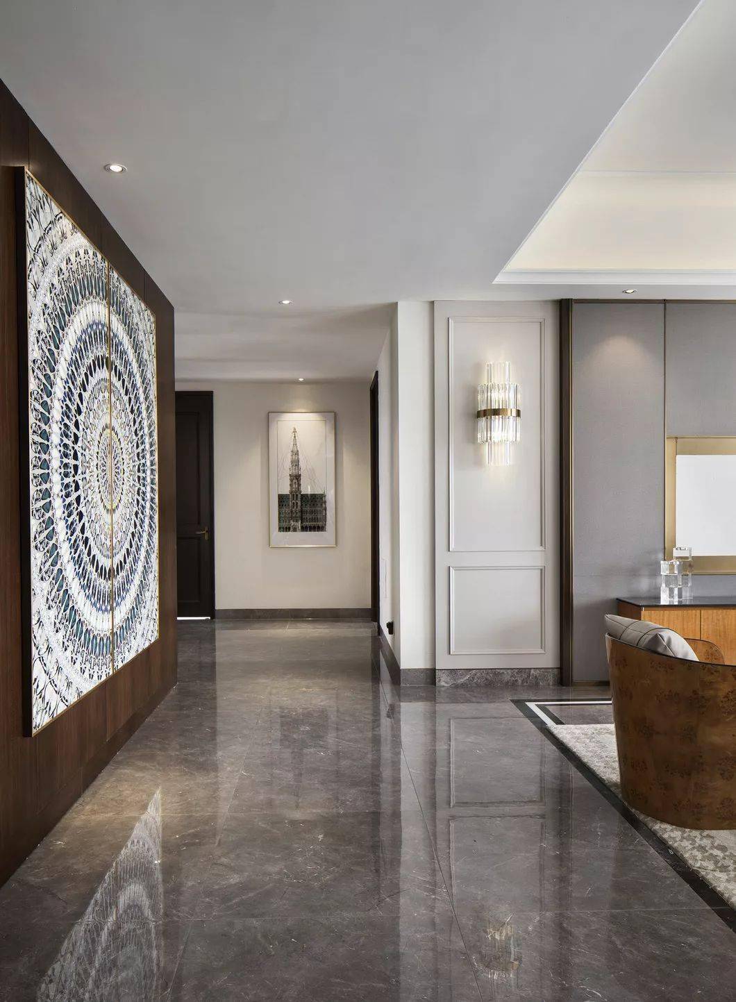 240平大平层设计,流丽典雅的都市风尚