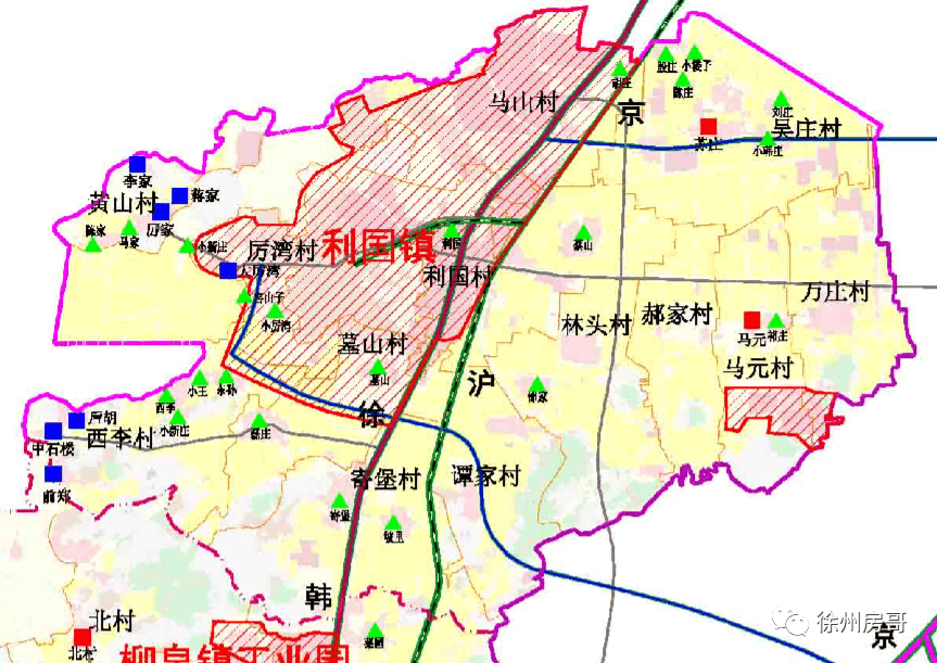 铜山区伊庄镇地图图片