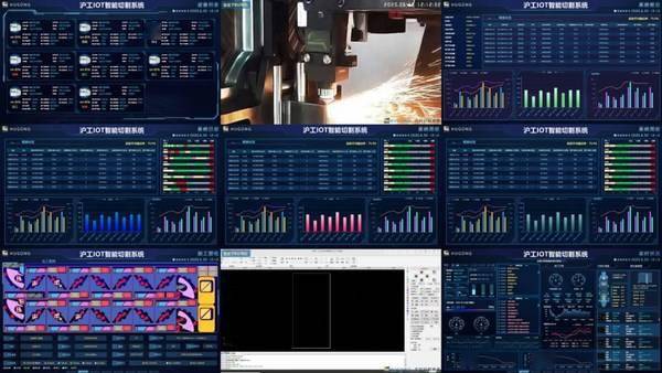 智能化|上海沪工双头龙门激光切割机助重型机械行业实现产能翻倍