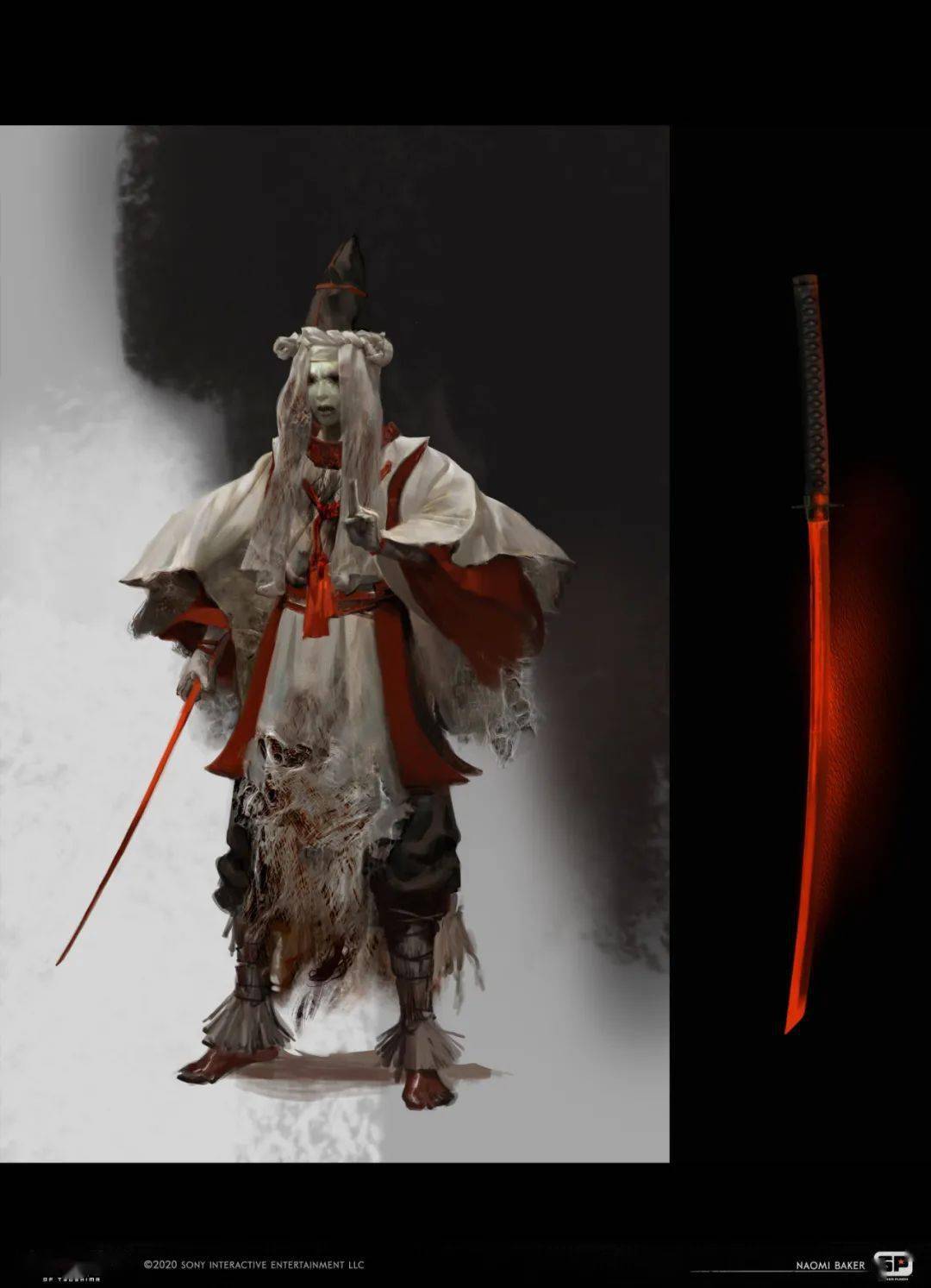 设计参考共90p对马岛之魂角色设计分享7game