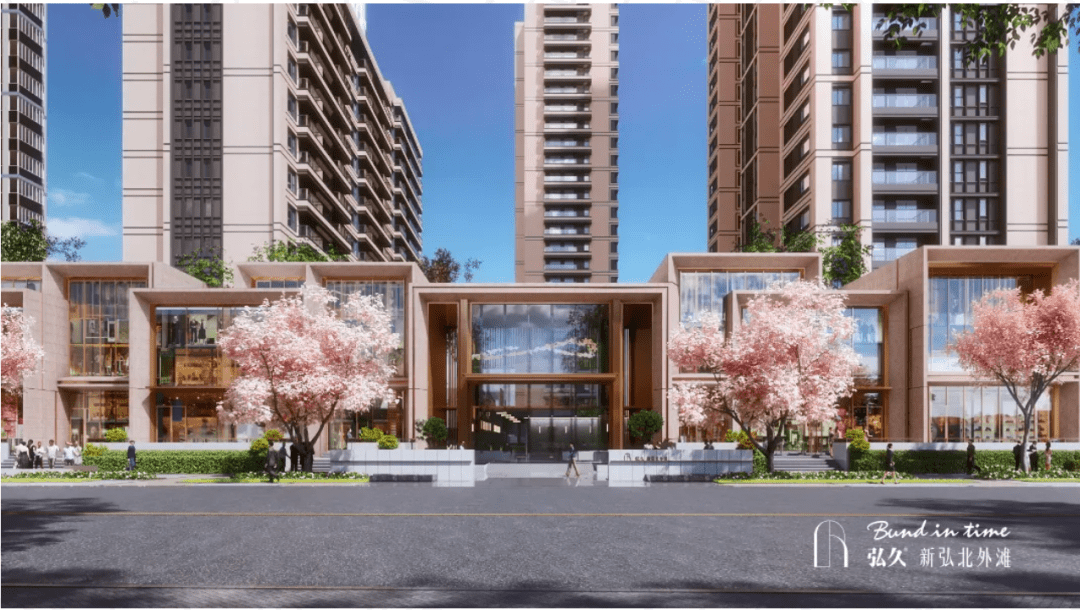 21分/月的弘久新弘北外滩,作为第一个内环内触发积分制新盘,此次并未