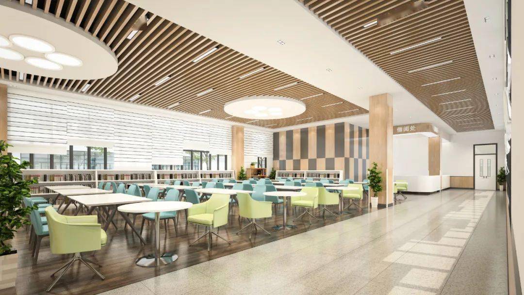 学校食堂效果图