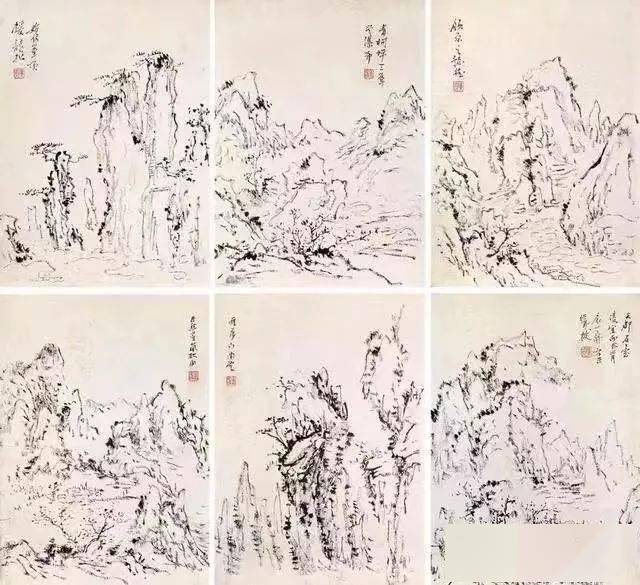 黄宾虹:我的写生秘诀!(附黄宾虹高清山水欣赏)_变化
