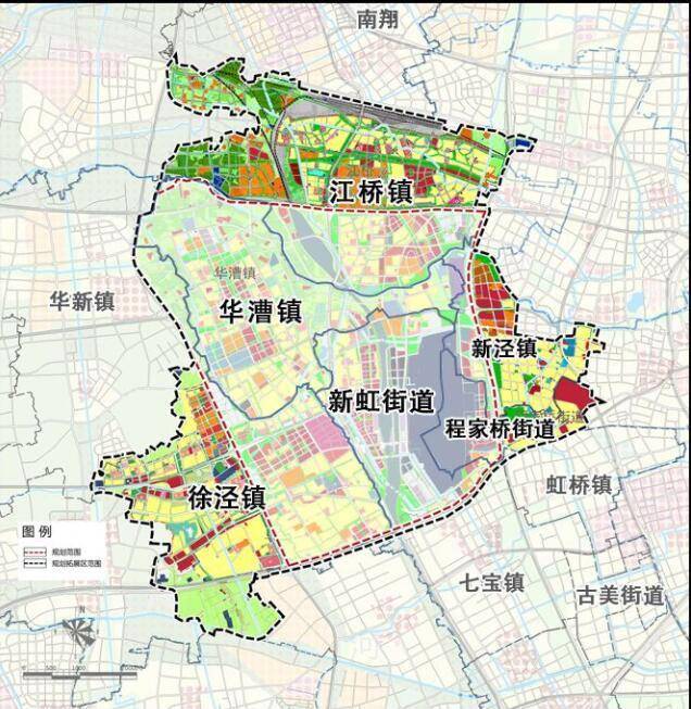 上海华漕镇行政地图图片