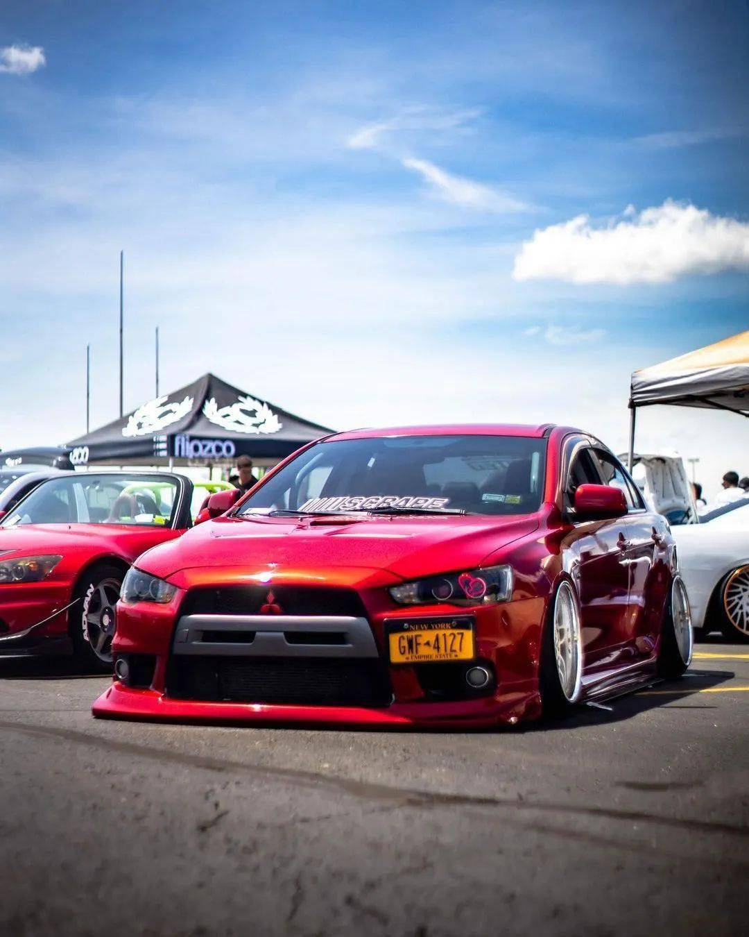 10 代三菱 evo instagram 改装集