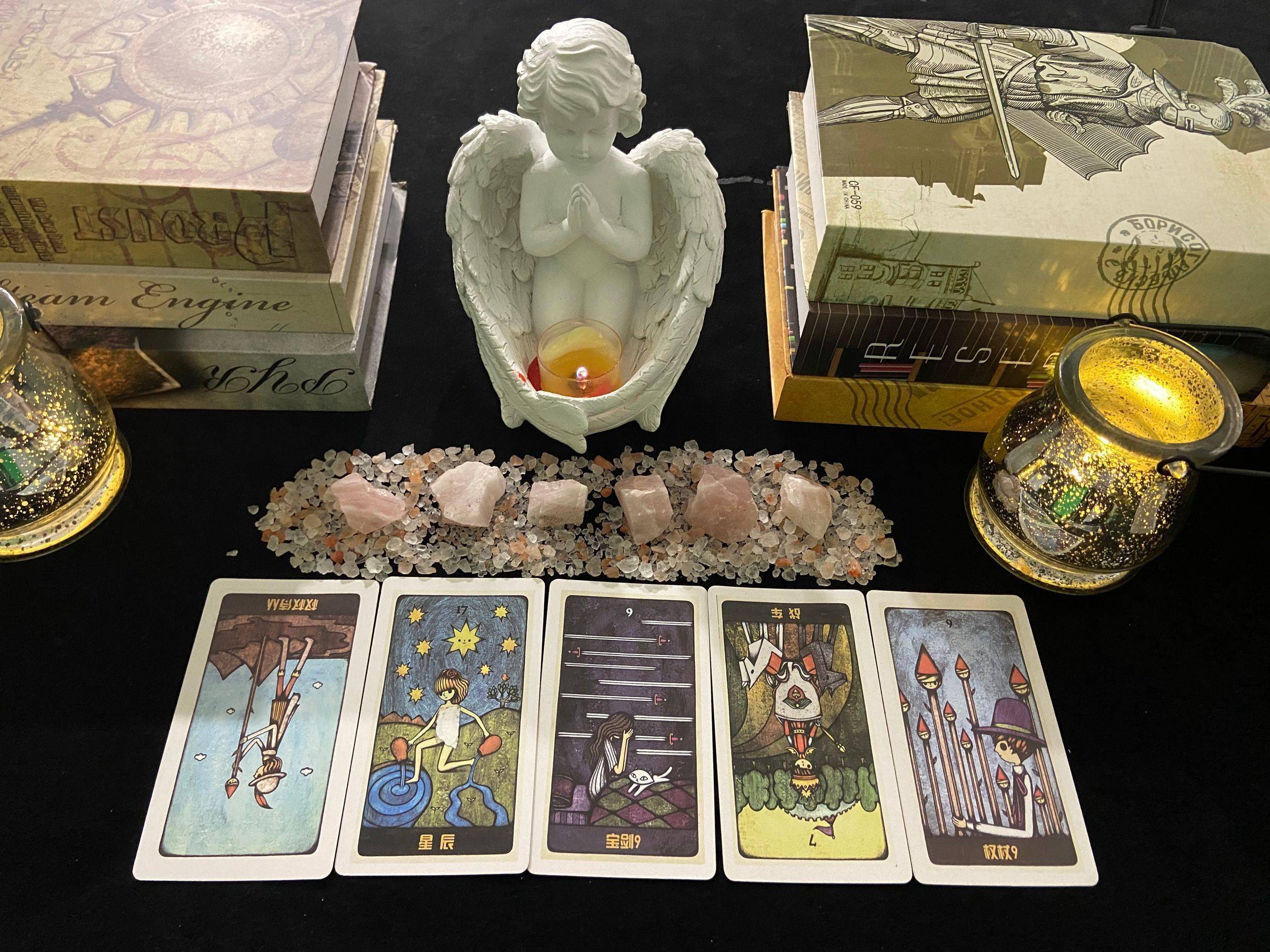 灵石塔罗白羊座未来三个月运势新鲜感流失想挽回关系被迫暂停