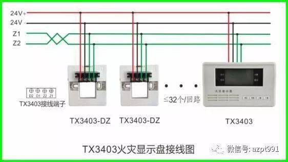 常用火灾报警产品接线图大全高清就差你没有收藏了
