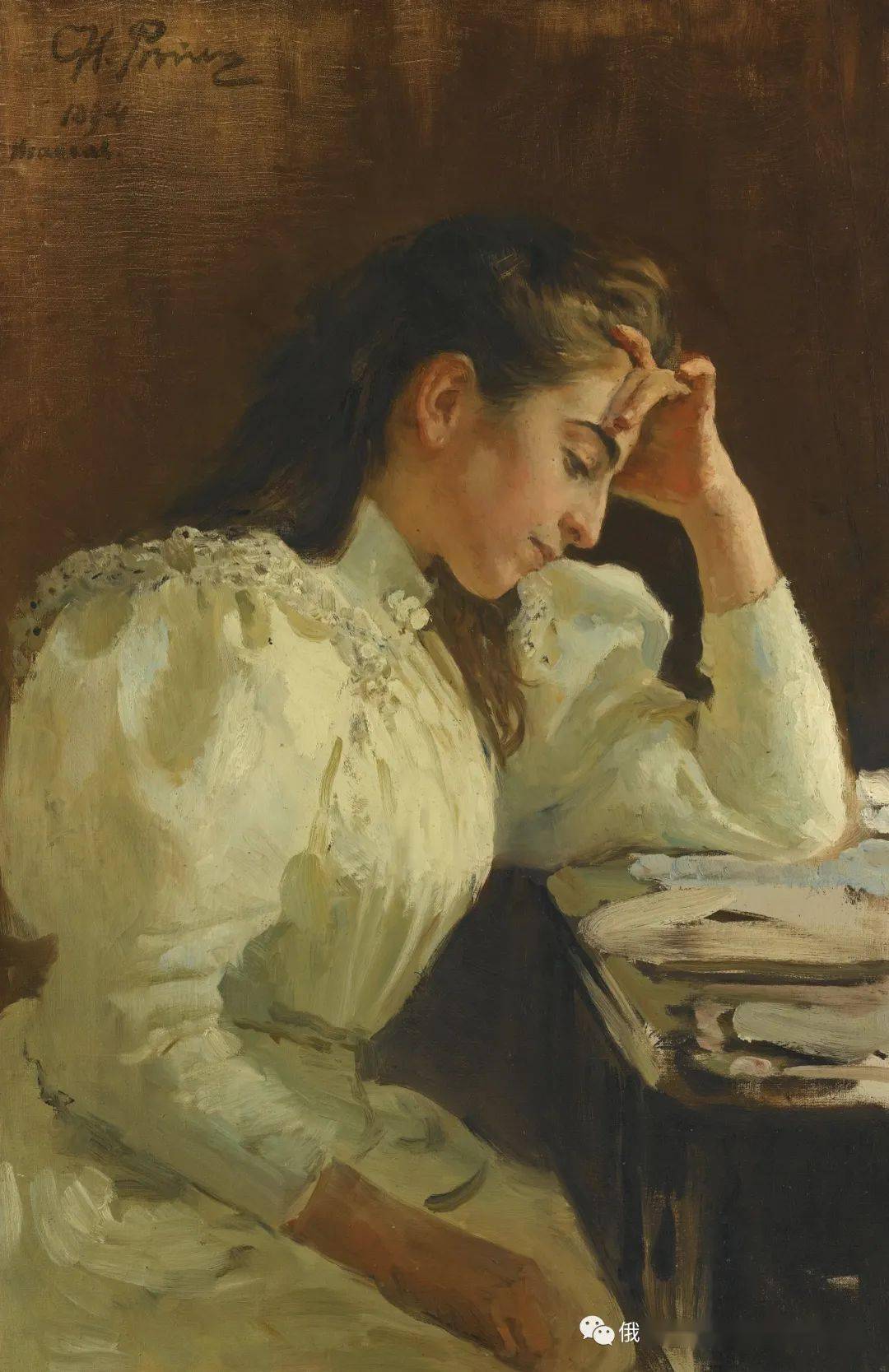 俄国杰出的批判现实主义画家伊里亚叶菲莫维奇列宾油画作品赏读