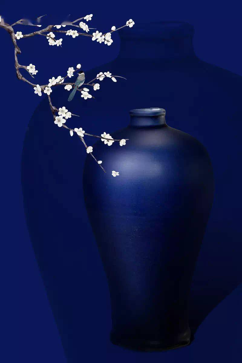 一枝梅,一个瓶:经典高贵的梅瓶_插花