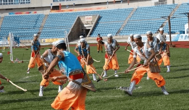 民俗体育木球宁夏回族地区特有的一种球类运动