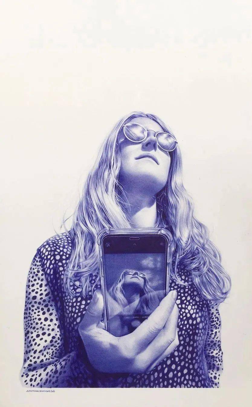 如此美妙的圆珠笔素描,不看可就亏大了!