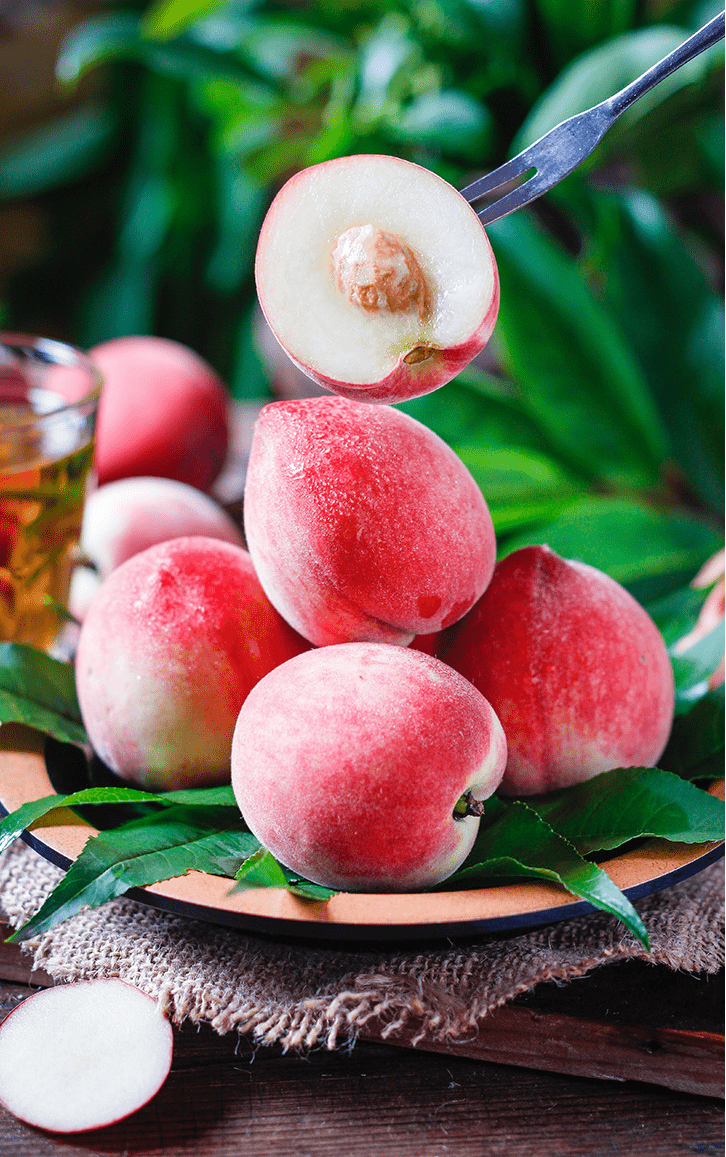 夏日里的甜藏在这份水蜜桃里