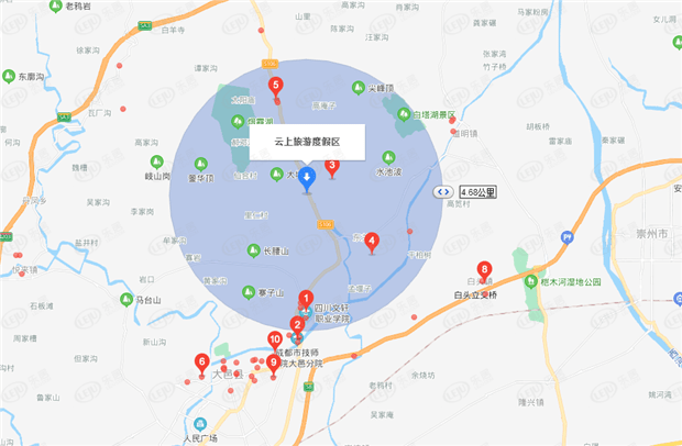 优选好房|万亩原山中式平层院落 云上旅游度假区_大邑县