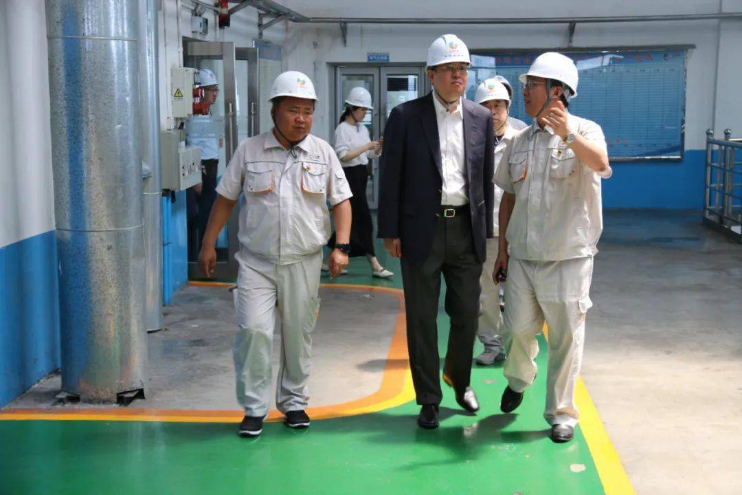 党旗在一线飘扬胡昌平赴榆树公司调研