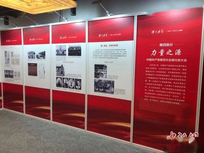 "伟大历程"——中共一大至七大巡展在上海开幕_党史