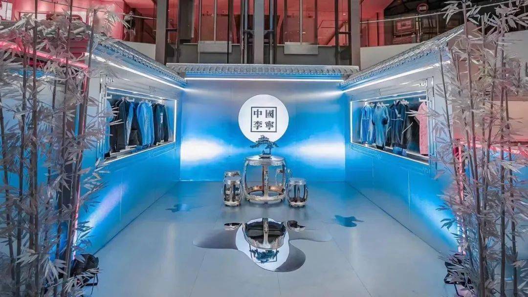中国李宁城市主题概念店设计很绝