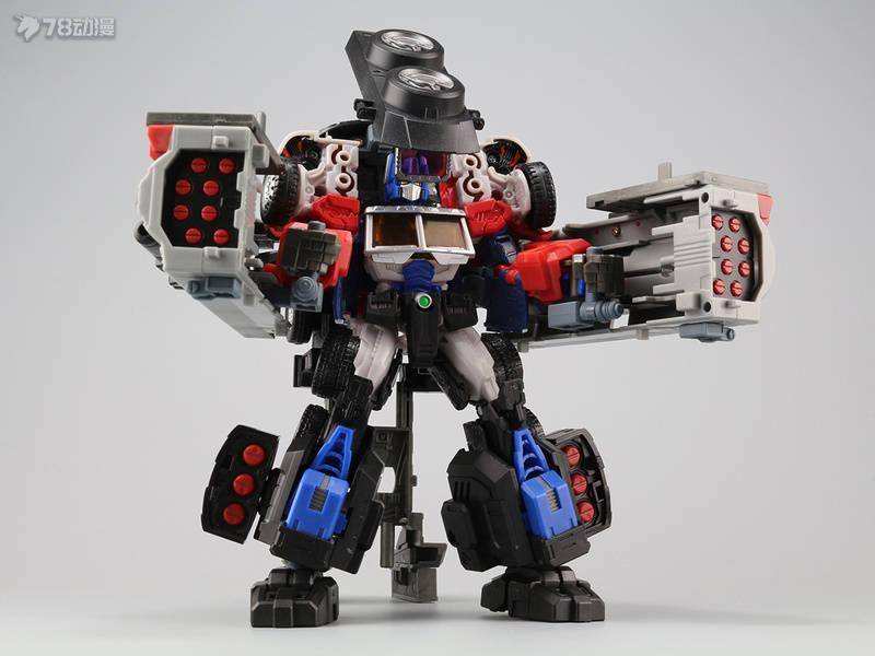 78民间测评:经典系列g2擎天柱 maketoys车厢配件