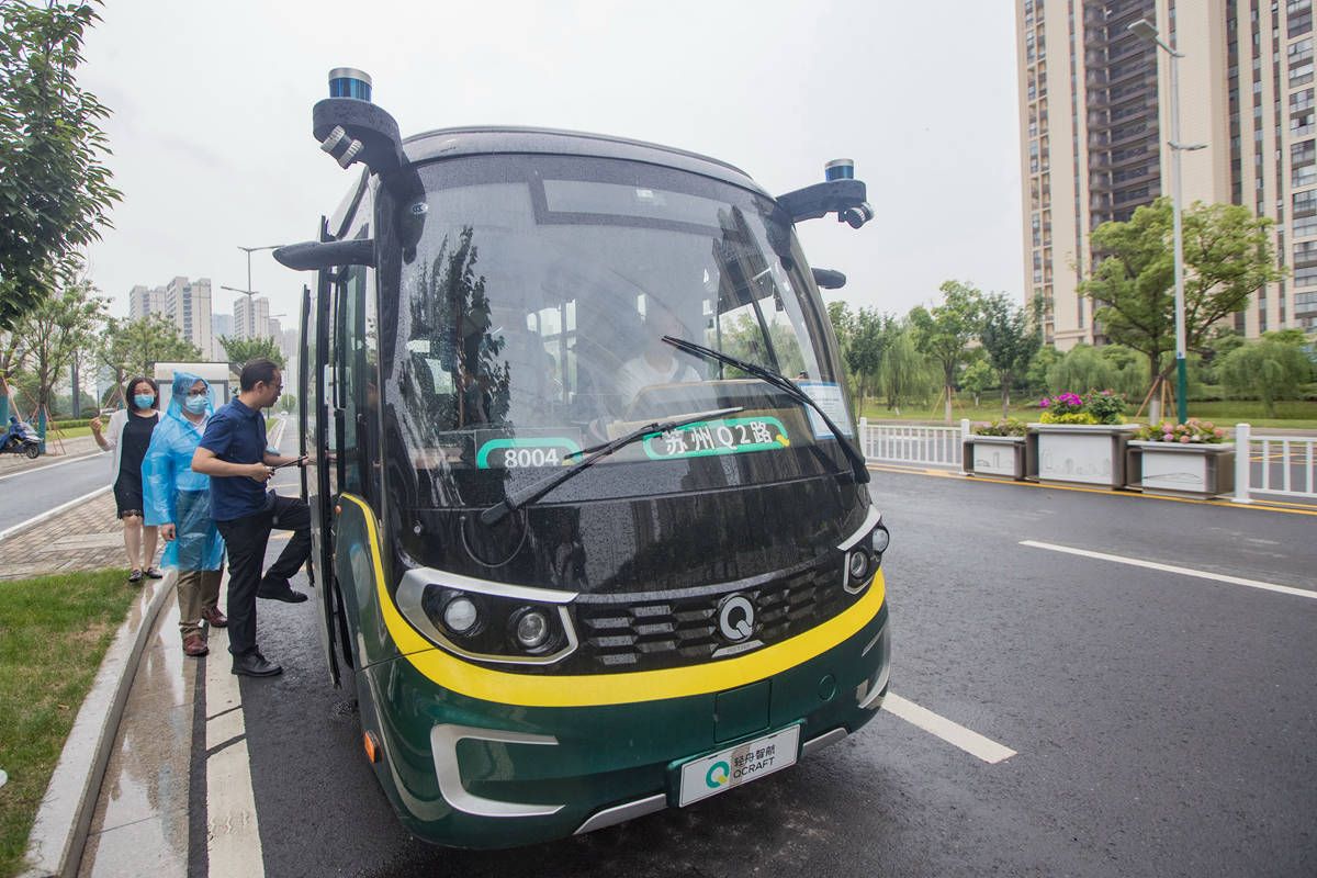 蘇州第二條自動駕駛公交車線路面向市民全面開放