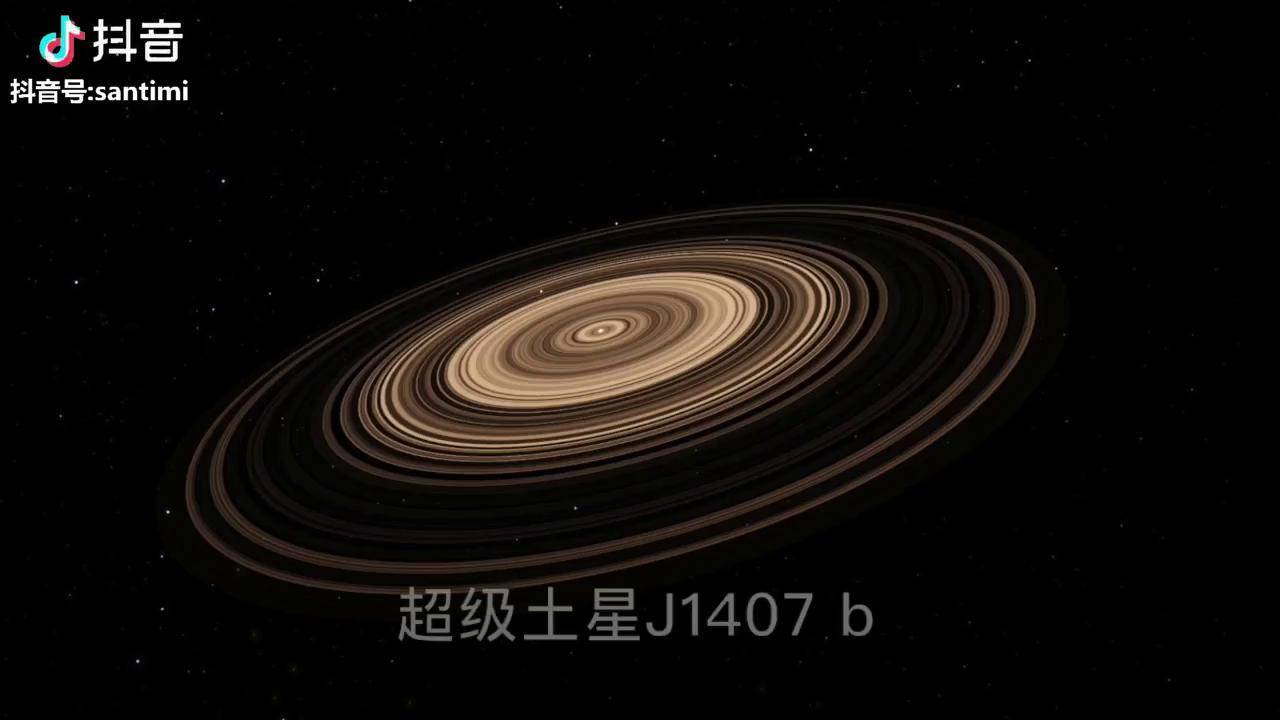 土星很壮观超级土星了解一下它的环比土星环大200倍
