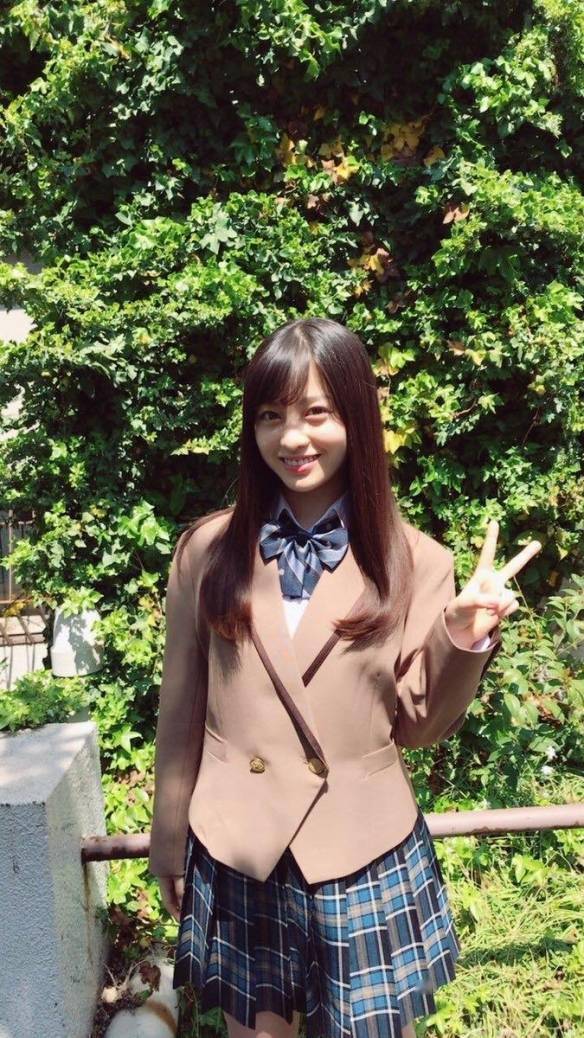 桥本环奈永远16岁穿jk制服超可爱的日本女星top15