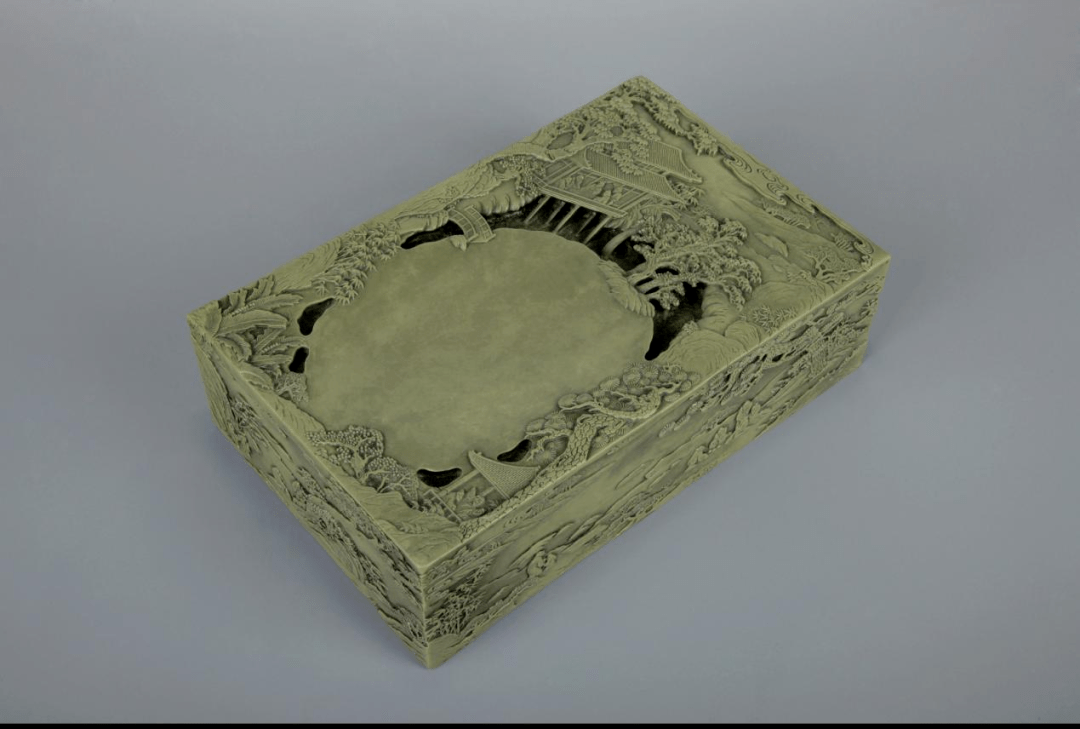 2021年文化和自然遗产日易县非遗展播崔爱民易水砚作品