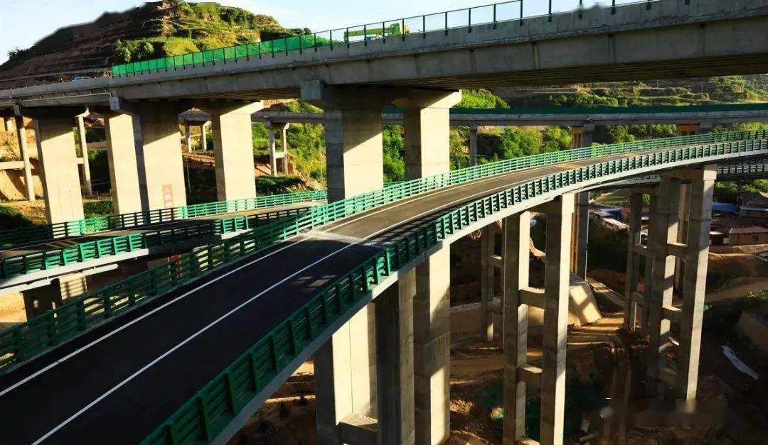 图先睹为快庆阳南北交通大动脉甜永高速6月底开通