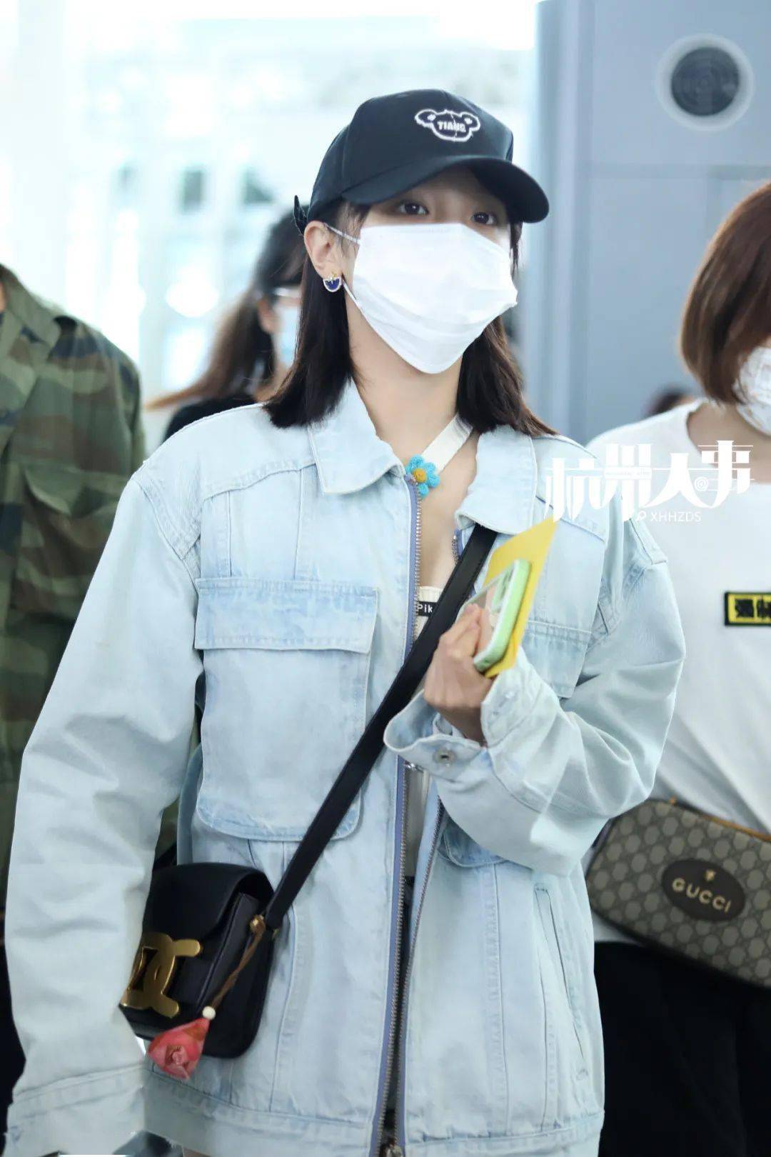 奔跑吧第九季在杭收官黄旭熙宋雨琦现身机场暂别跑男