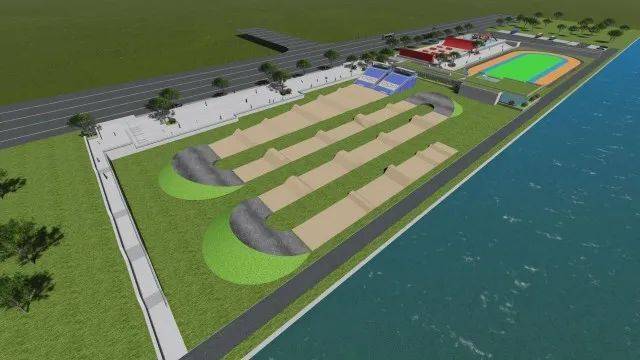 8月20日,我们将小轮车,轮滑场地完成测试交付,整个项目有望在今年年底