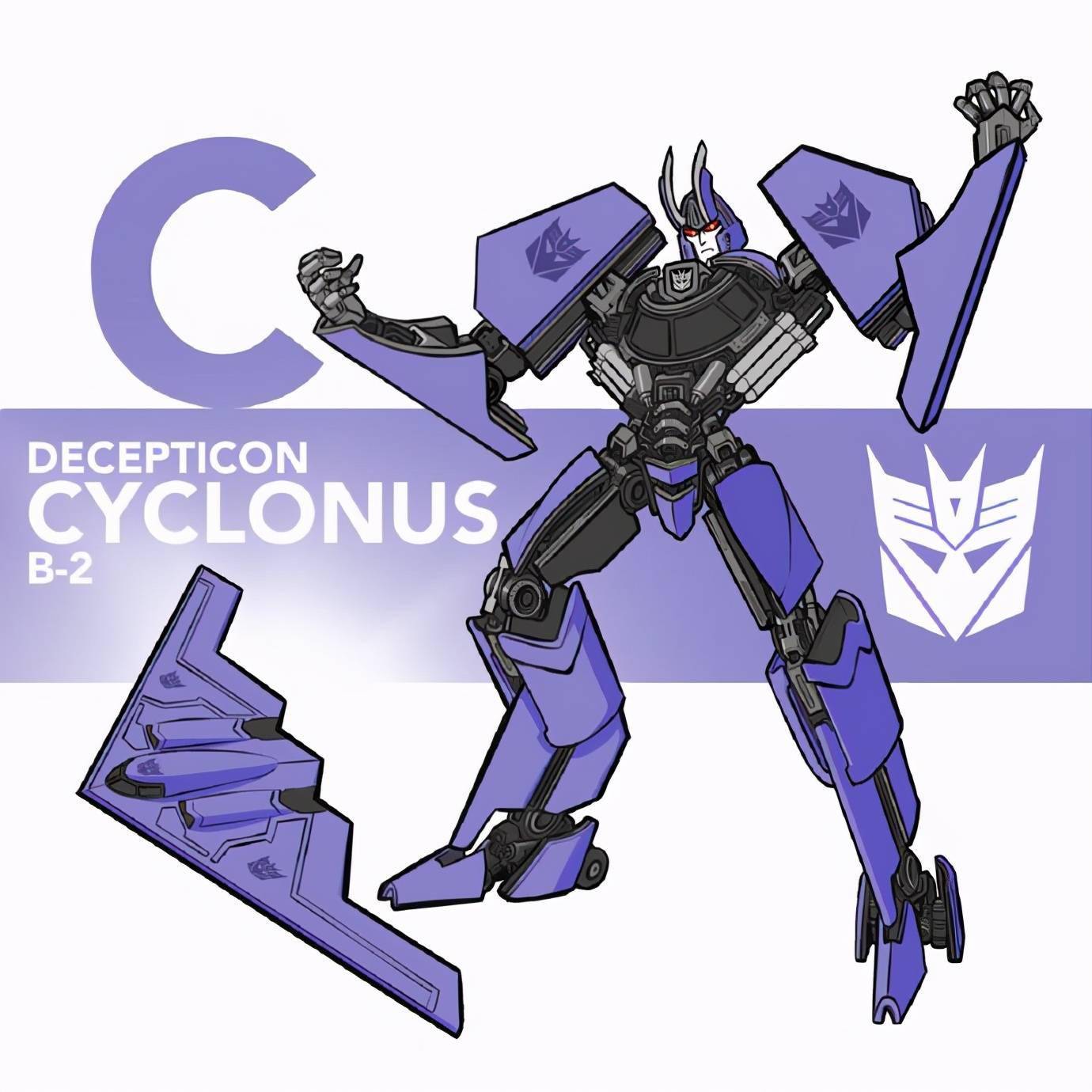 变形金刚动画角色重置设计变形飞机系列