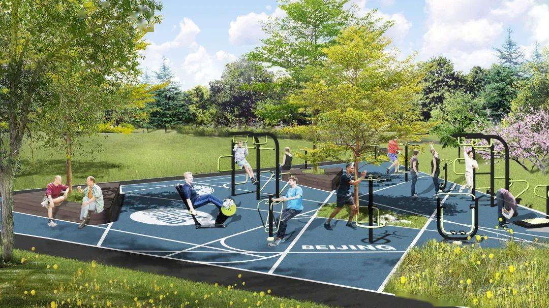 城市运动休闲公园效果图城市运动休闲公园效果图