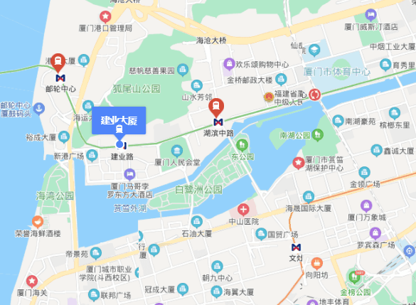 狐尾山公园地图图片