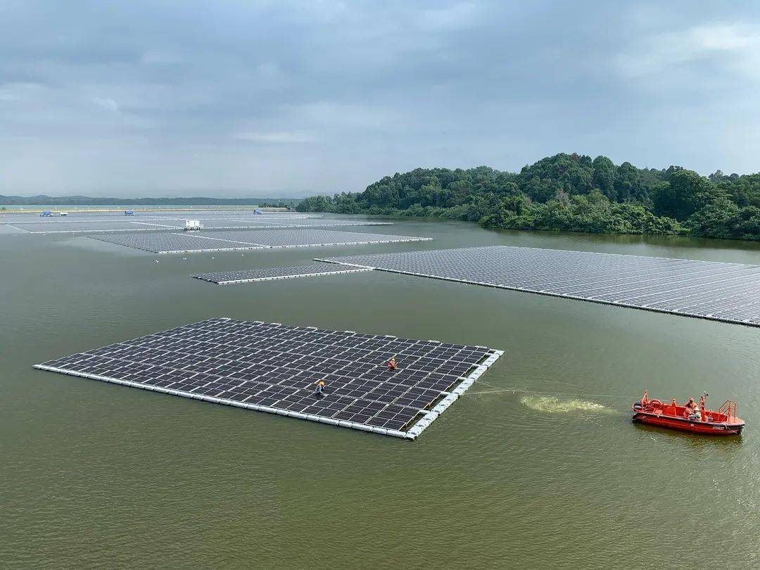 总包新闻山西院总承包全球最大饮用水水库浮体光伏发电项目并网成功