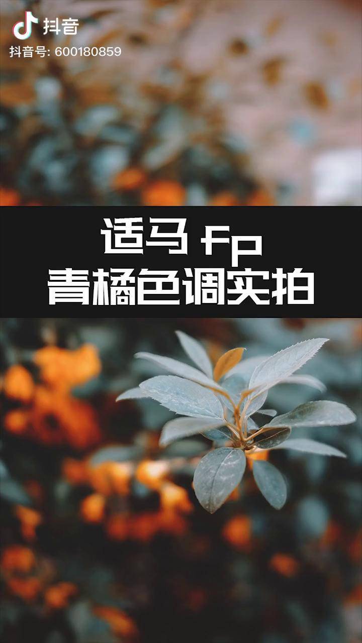 你们要的青橙色调来了不过不是后期教程是直接拍出来的我已经中了预设