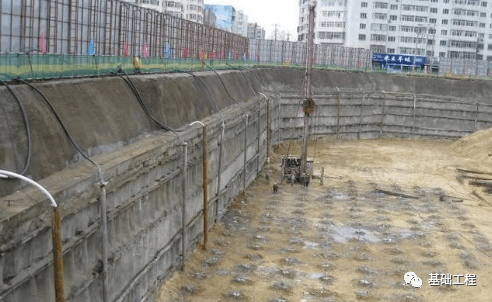 复杂地质条件下支护桩成桩问题处理