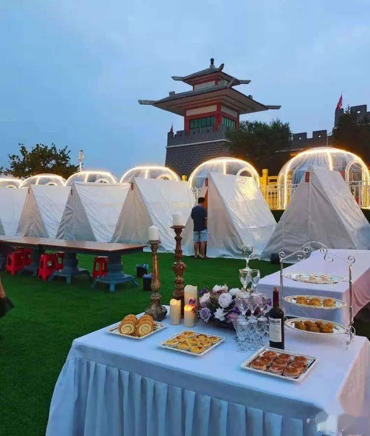 垛庄镇七星台星光摩旅营地正式营业了