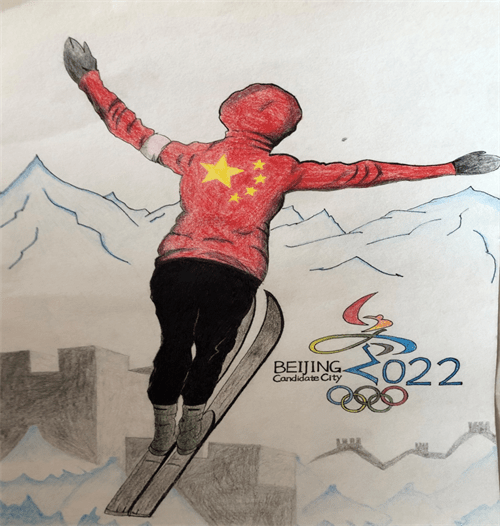 霸州市教体局冰雪奥运美丽中国书法绘画优秀作品展示