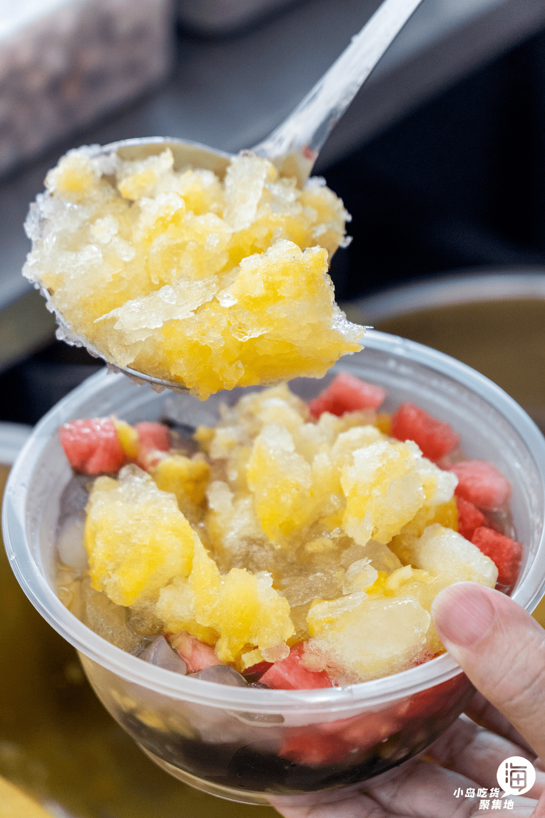 报告老一中的童年菠萝冰回归手工制作份量感人依旧是小时候的味道