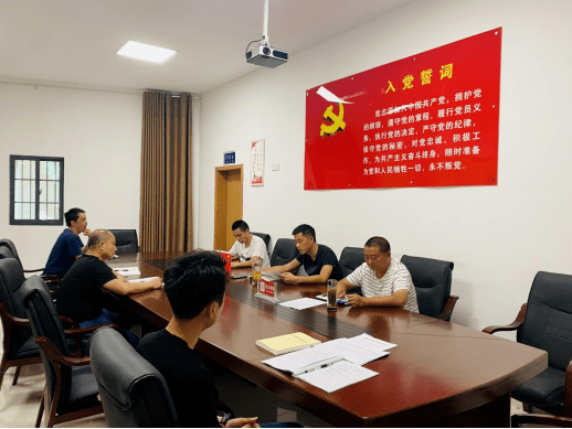 大足区路灯管理所党支部开展六月主题党日活动