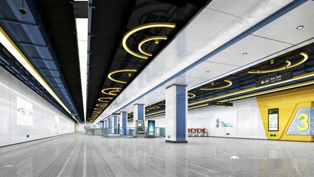 苏州轨交6号线站内效果图来了._空间