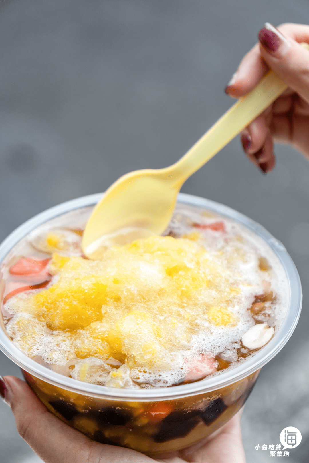 报告老一中的童年菠萝冰回归手工制作份量感人依旧是小时候的味道