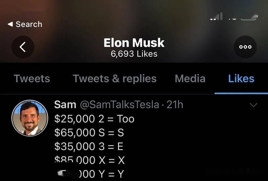 不是model2而是modeltoo特斯拉新车命名马斯克点赞