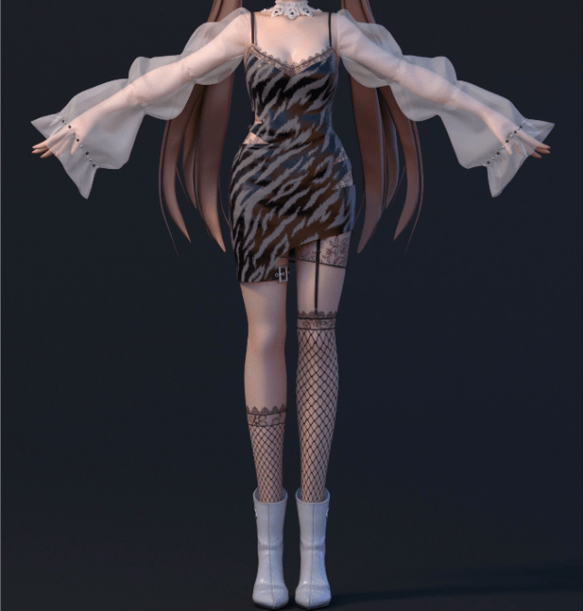 升级,增加首次3d建模,推出3代动态表情包,一改呆萌人设化身性感辣妹