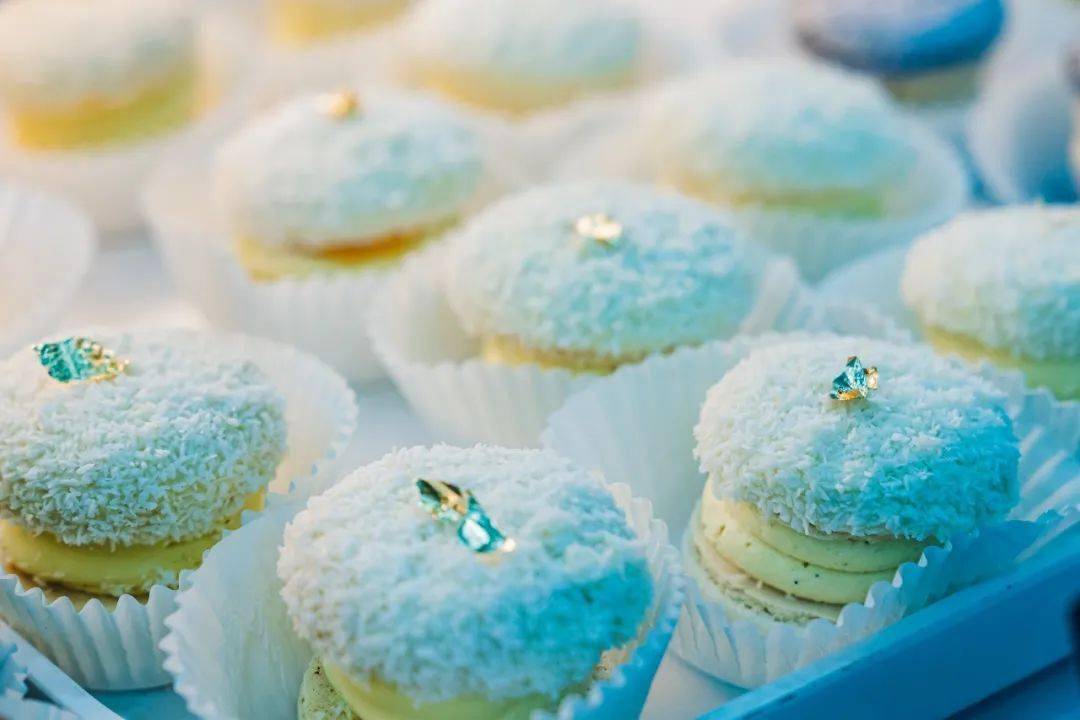 火爆首尔的tiffany蓝胖卡龙来上海了