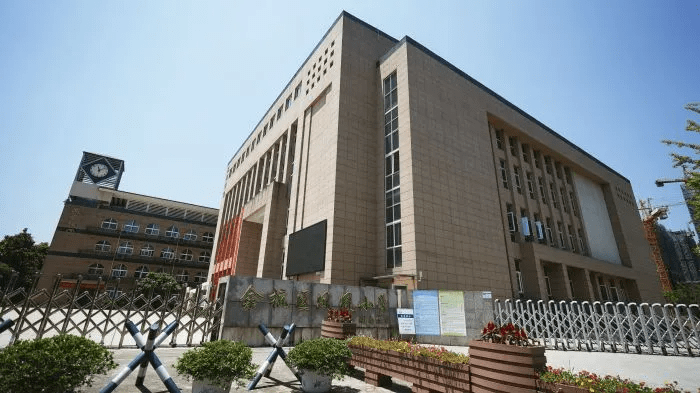 杭城一小学前的马路突然火了:真的好有爱!_余杭