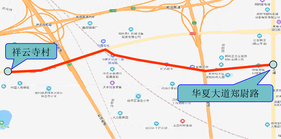 郑新公交路线图图片