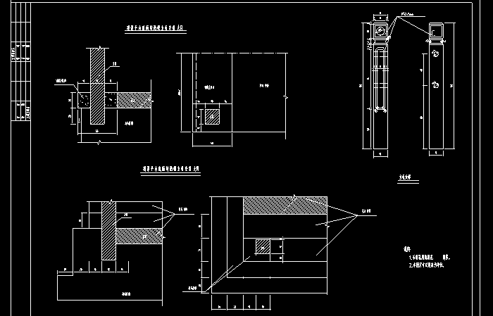 分享| 欧式立柱罗马柱柱头柱脚大样图_图纸
